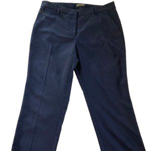 NWOT Apparel Collection Women's Chinos, Navy Mid-Rise Business Casual, sz 12